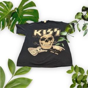 Vintage KISS 2012 Tour band shirt - Size men’s large - Z16